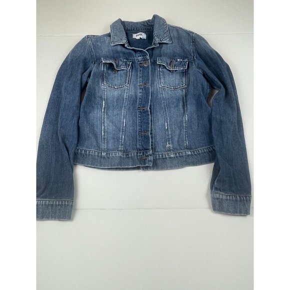 Medium Jackets & Blazers - Paige Lightly Distressed Denim Jacket Medium